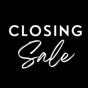 Closet Closing Sale. Accepting Low Offers